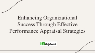 Objectives of Performance Appraisal