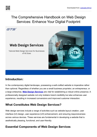 web designing