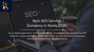 Best SEO Services Company in Noida 2025