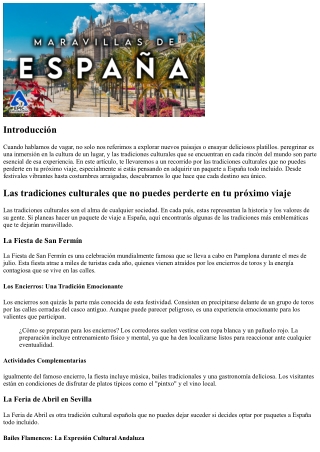 Las tradiciones culturales que no puedes  perder algote en tu próximo viaje