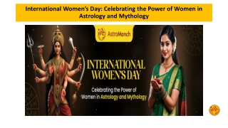 International Women’s Day Celebrating the Power of Women in Astrology and Mythology