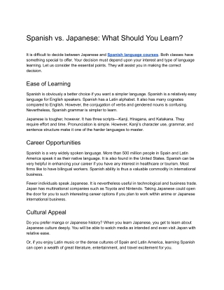 SIFIL- Spanish vs. Japanese_ Which One Should You Learn_