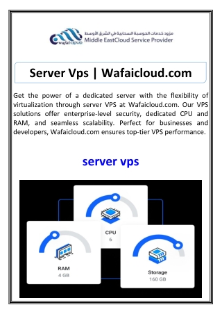 Server Vps  Wafaicloud.com