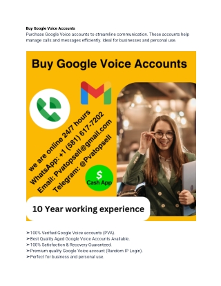 Best site to Buy Google Voice Accounts_pvatopsell