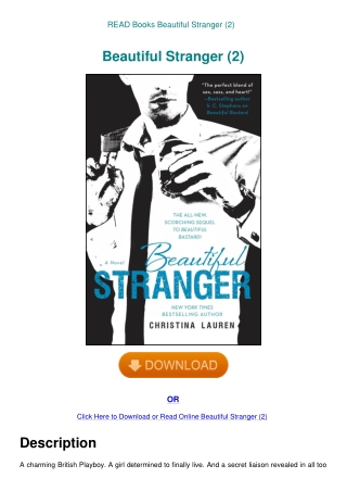READ Books Beautiful Stranger (2)