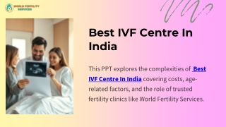 Best IVF Centre In India