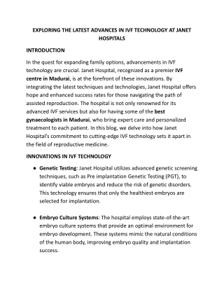 EXPLORING THE LATEST ADVANCES IN IVF TECHNOLOGY AT JANET HOSPITALS.docx