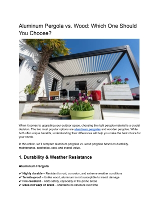 Aluminum Pergola vs. Wood_ Which One Should You Choose_ (1)