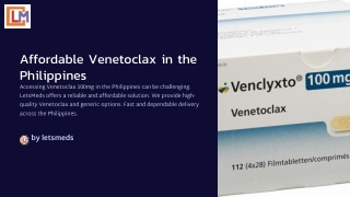 venetoclax 100 mg price in Philippines | Venetoclax generic price in Philippines