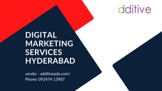 Digital marketing services Hyderabad