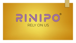 How Rinipo Maintains High-Quality Standards