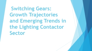 Lighting Contactor Market