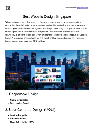 Best Website Design Singapore