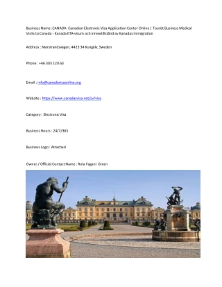 CANADA  Canadian Electronic Visa Application Center Online | Tourist Business Me