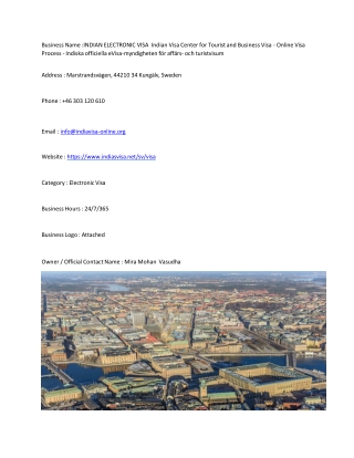INDIAN ELECTRONIC VISA  Indian Visa Center for Tourist and Business Visa - Onlin