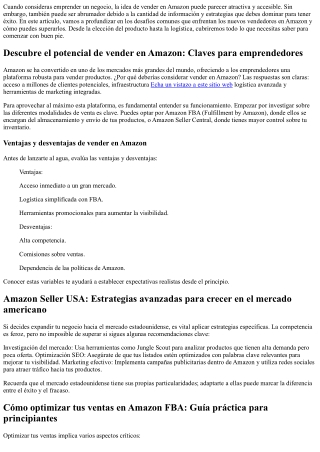 Superando desafíos comunes al iniciar un negocio exitoso por amazon