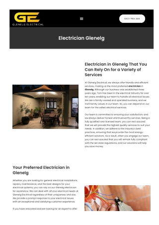 Electrician Glenelg