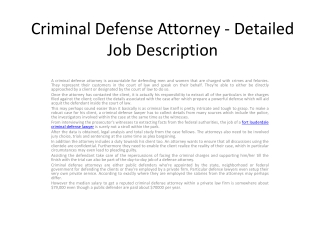 Hiring a Criminal Defense Lawyer Will help You