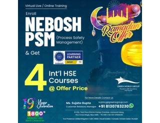 NEBOSH PSM COURSE RAMADAN OFFER IN NEW DELHI