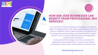 How San Jose Businesses Can Benefit from Professional SEO Services?
