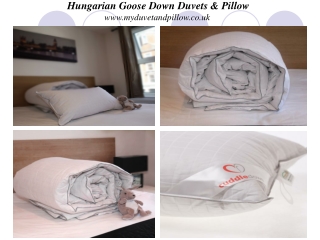 Hungarian Goose Down Duvet