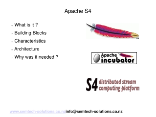 An introduction to Apache S4