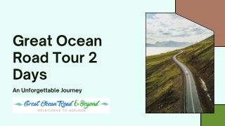 Great Ocean Road Tour 2 Days