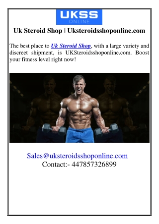 Uk Steroid Shop | Uksteroidsshoponline.com