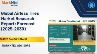 Global Airless Tires Market Research Report: Forecast (2025-2030)