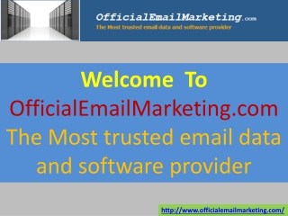 Bulk email software