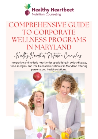 Comprehensive Guide to Enhancing Workplace Wellness in Maryland