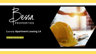 Luxury Apartment Leasing LA - www.bessaproperties.com
