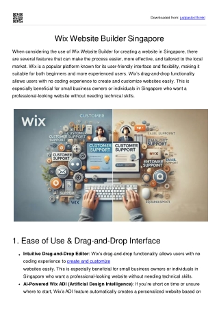 Wix Website Builder Singapore