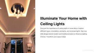 Ceiling Lighting Ideas for Different Rooms: Living Room, Bedroom, and Kitchen