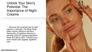 Significance of Night Cream in Your Skincare Routine
