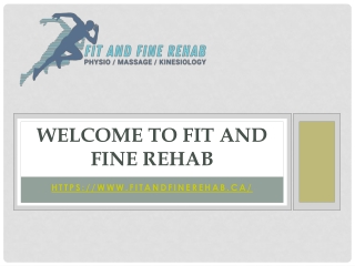 Physiotherapy Langley Township BC