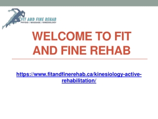 Active Rehab in Langley Township