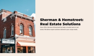 Sherman & Hemstreet Real Estate Solutions