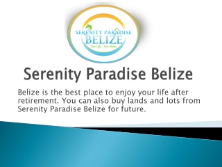Belize Land for Sale | Lots for sale Belize