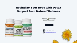 Revitalize Your Body with Detox Support from Natural Wellness - www.naturalwellness.com