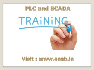 PLC and SCADA Training