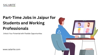 Part-Time Jobs in Jaipur for Students and Working Professionals