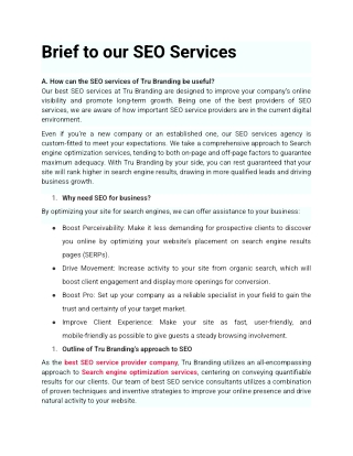 Top Seo Services Agency in Hyderabad