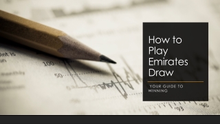 Emirates Draw PPT 38