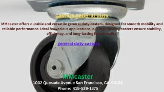 casters general duty