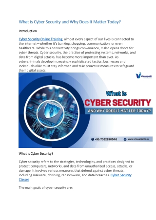 Cyber Security Course in India | Cyber Security Classes
