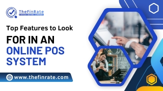 Top Features to Look for in an Online POS System