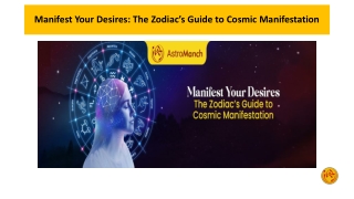 Manifest Your Desires The Zodiac’s Guide to Cosmic Manifestation