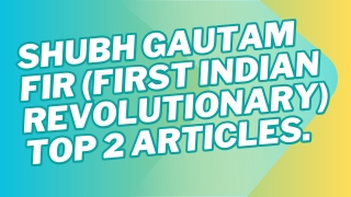 Dr.Shubh GautamVideo Fir