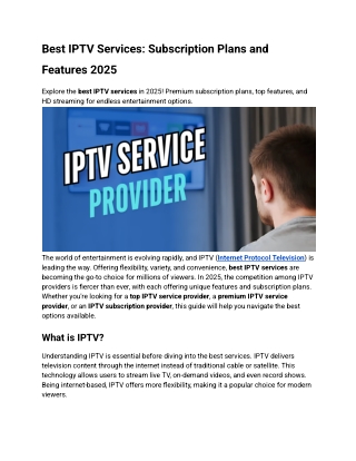 Best IPTV Services_ Subscription Plans and Features 2025 (2)